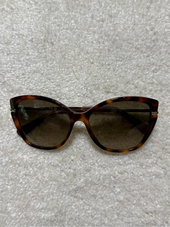 Longchamp Heritage Butterfly 57mm Sunglasses Havana Brown Tortoiseshell Cat-Eye main image 8